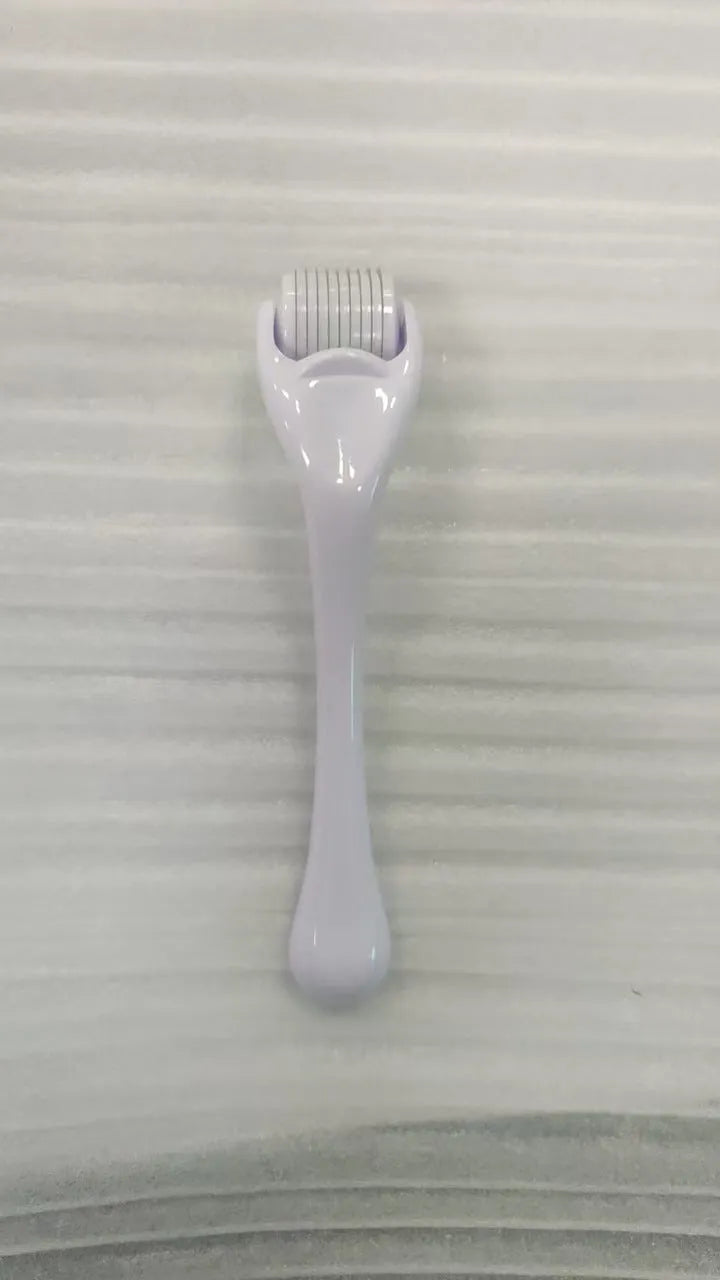 540 micro needle derma roller with adjustable size and multiple colour handle and wheel options