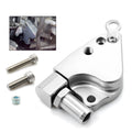Aluminium intake manifold coolant adapter for K20 K24 engine series with dimensions 145mm x 105mm x 35mm