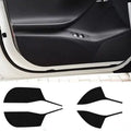 Carbon fibre protective film pack for Tesla Model S front and rear interior door panels