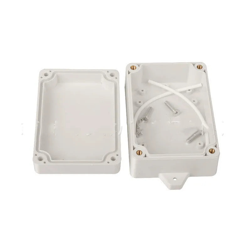 ABS plastic waterproof instrument box for security monitoring power supply, dimensions 100mm by 68mm by 40mm