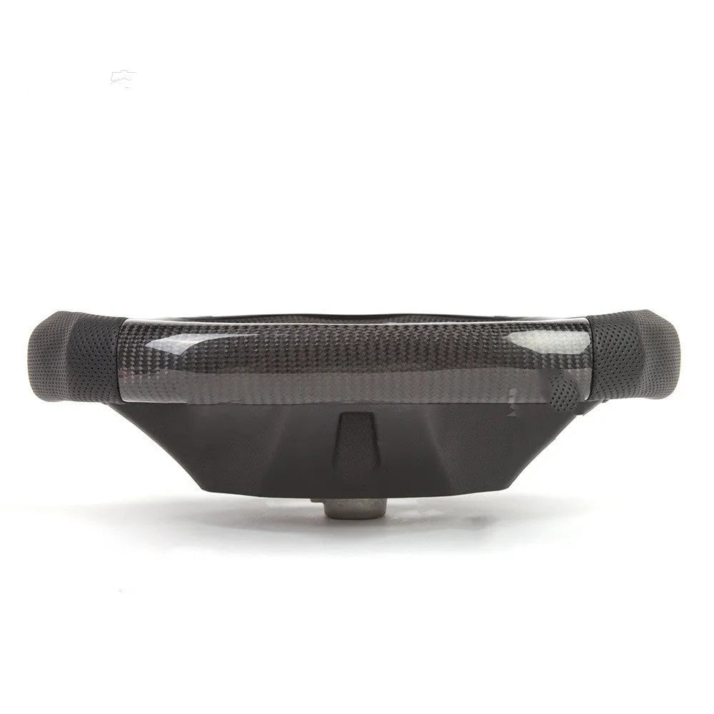 Black carbon fibre BMW steering wheel with LED display for X3 X5 models