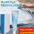 Automotive glass anti-fog cleaning product with 15ml rainproof spray in white English packaging
