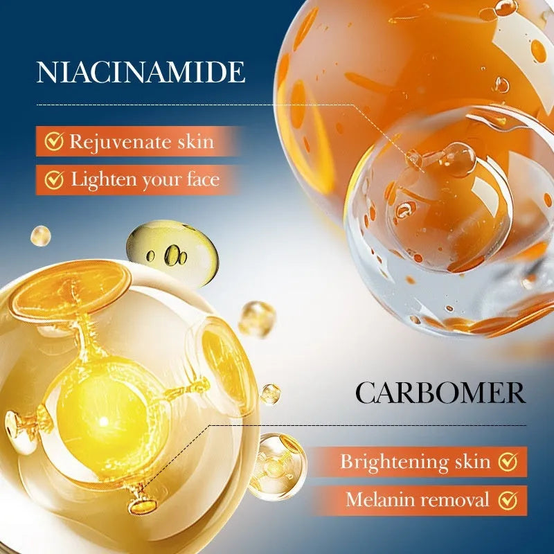 Five Vitamin C whitening travel bag with facial cleanser and moisturiser in a portable skincare set.