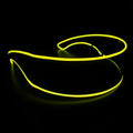 Frameless PC S2 luminous glasses with white light white film glowing effect