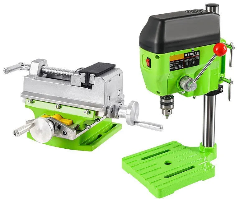 Mini bench drill milling machine with 240W motor for workshop use