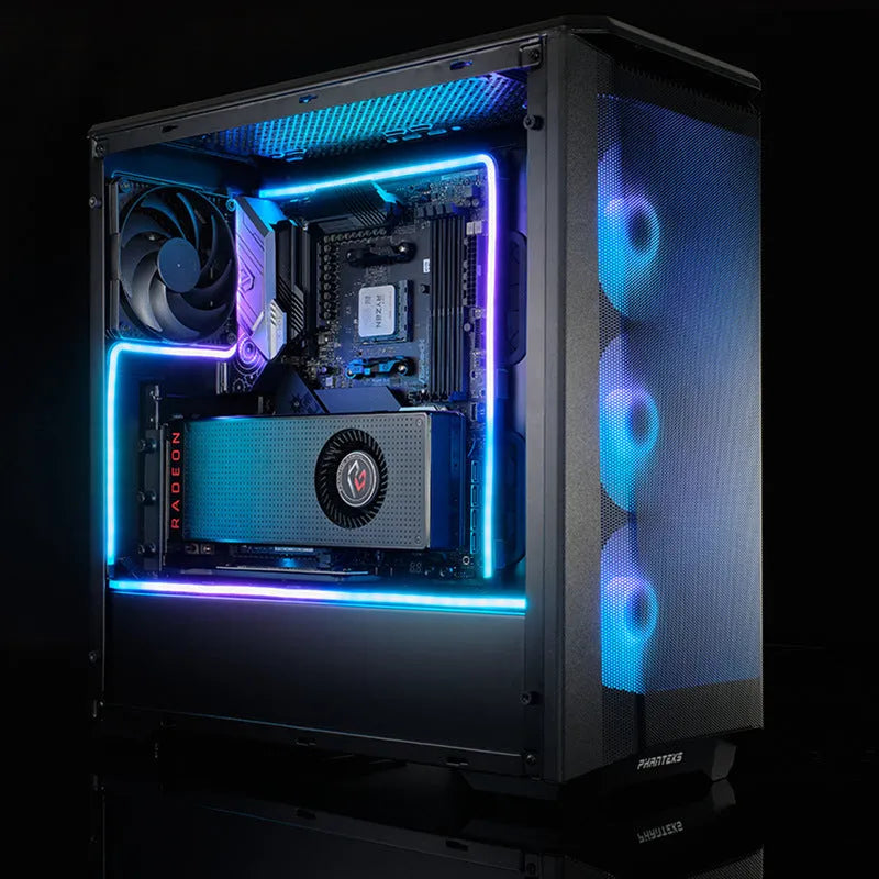 Phanteks Symphony Streamer Neon Uniform Light Bar 1000mm with 70 ARGB LEDs and Phanteks 3-pin connector