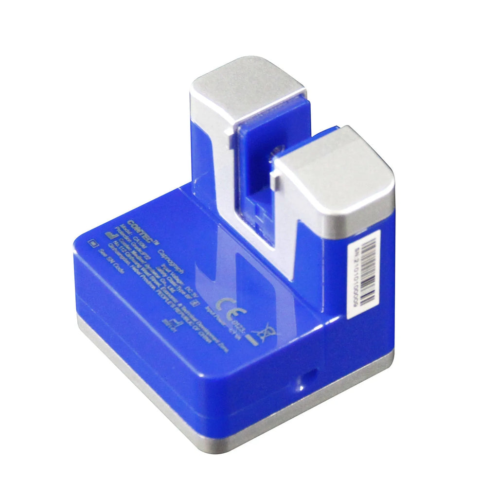 Veterinary mainstream CO2 capnograph CA10M monitor with ETCO2 and respiration rate display, alarm indicator, and battery power