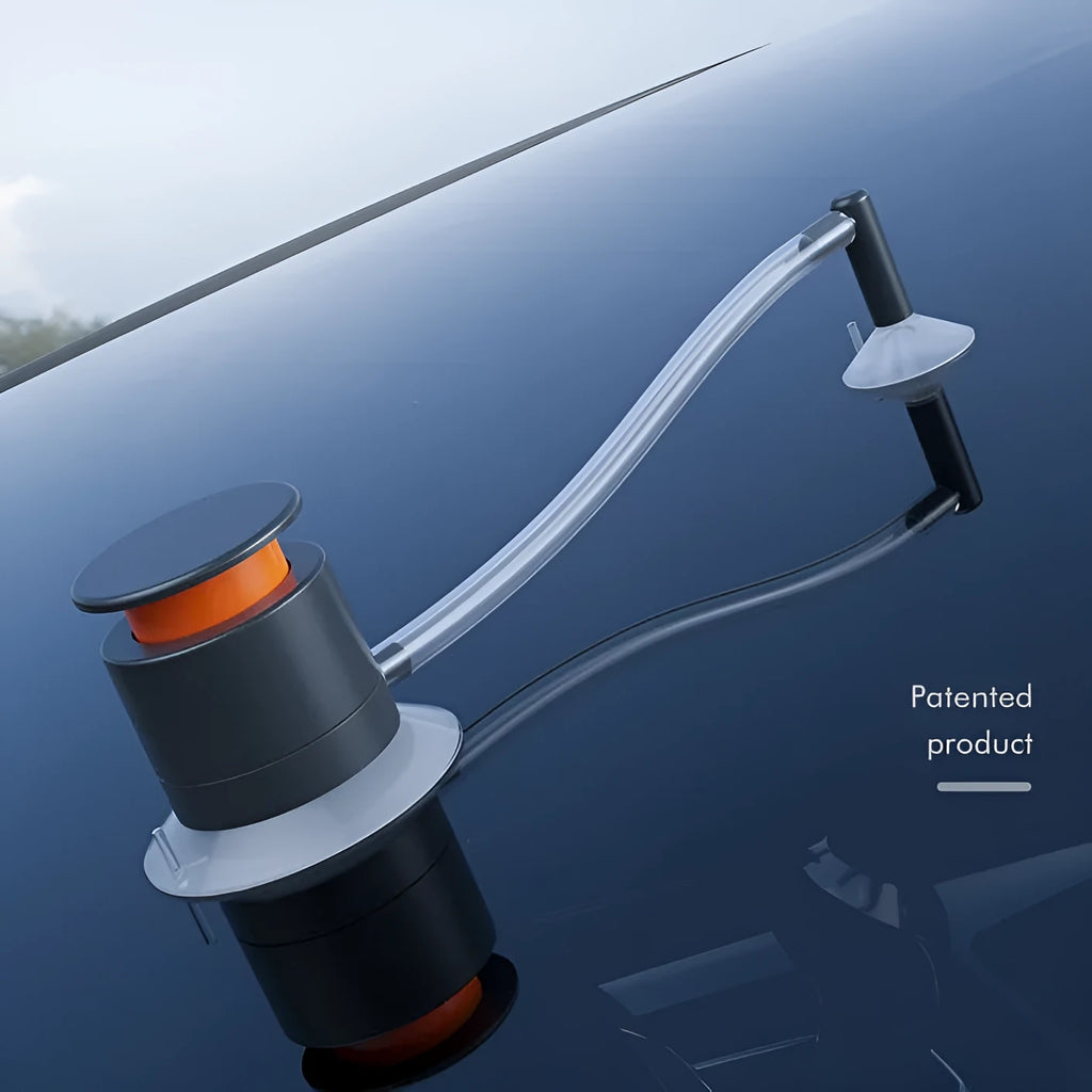 Plastic car windshield crack repair tool simple kit for point fix and broken glass correction