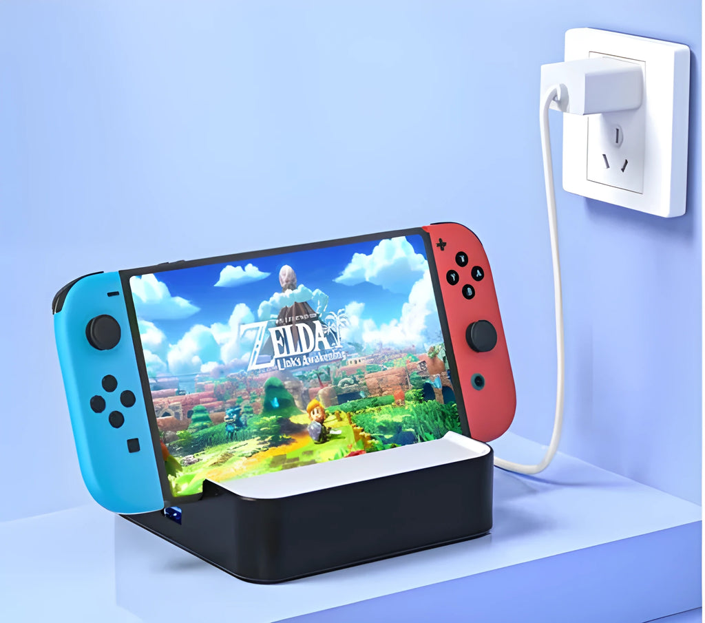 Portable game console HDMI adapter with aluminium alloy housing for 4K projection to TV