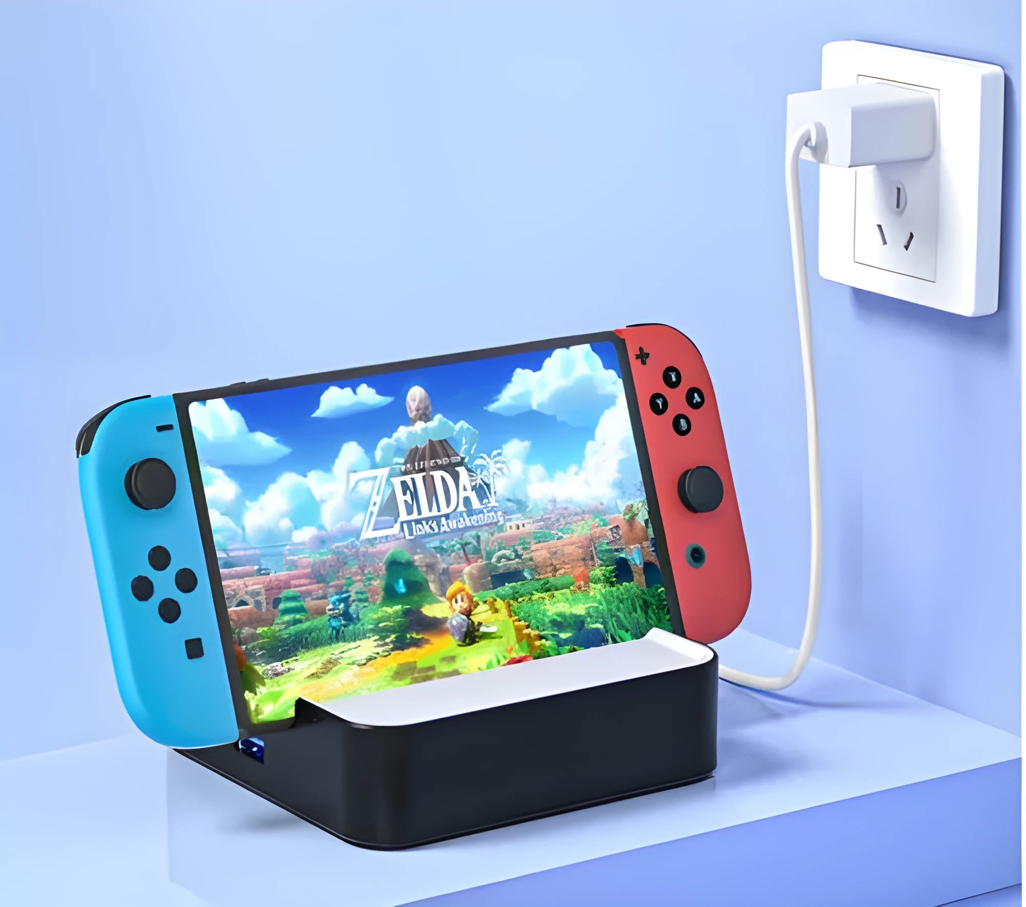 Portable game console HDMI adapter with aluminium alloy housing for 4K projection to TV
