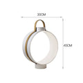 Modern minimalist Nordic table lamp metal holder 30x45cm white colour living room study