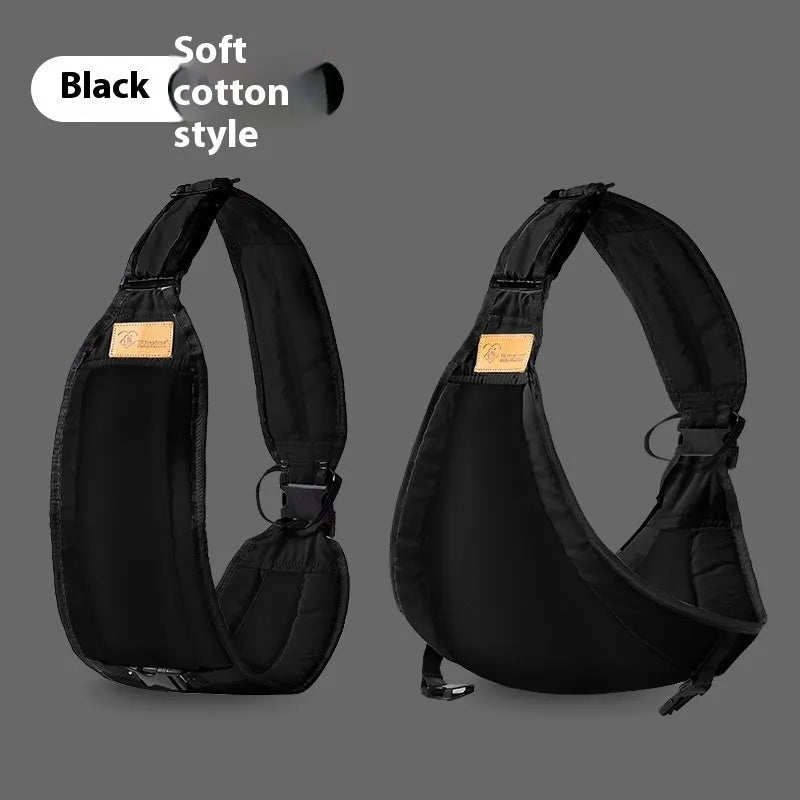 Adjustable cloth baby waist stool carrier for children aged 1-48 months, 25 kg capacity.