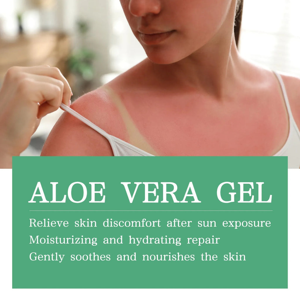 Combination pack of Intensive Tanning Luxe Gel body tanning cream and After Sun Aloe Vera Gel.