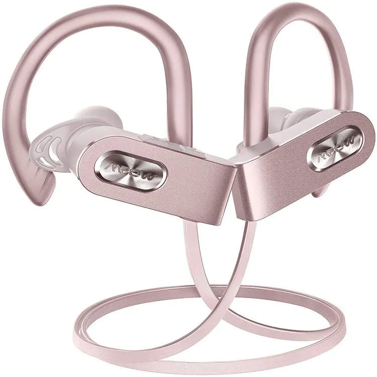 Flame2 hanging ear Bluetooth wireless headset in red, black, and pink colour options