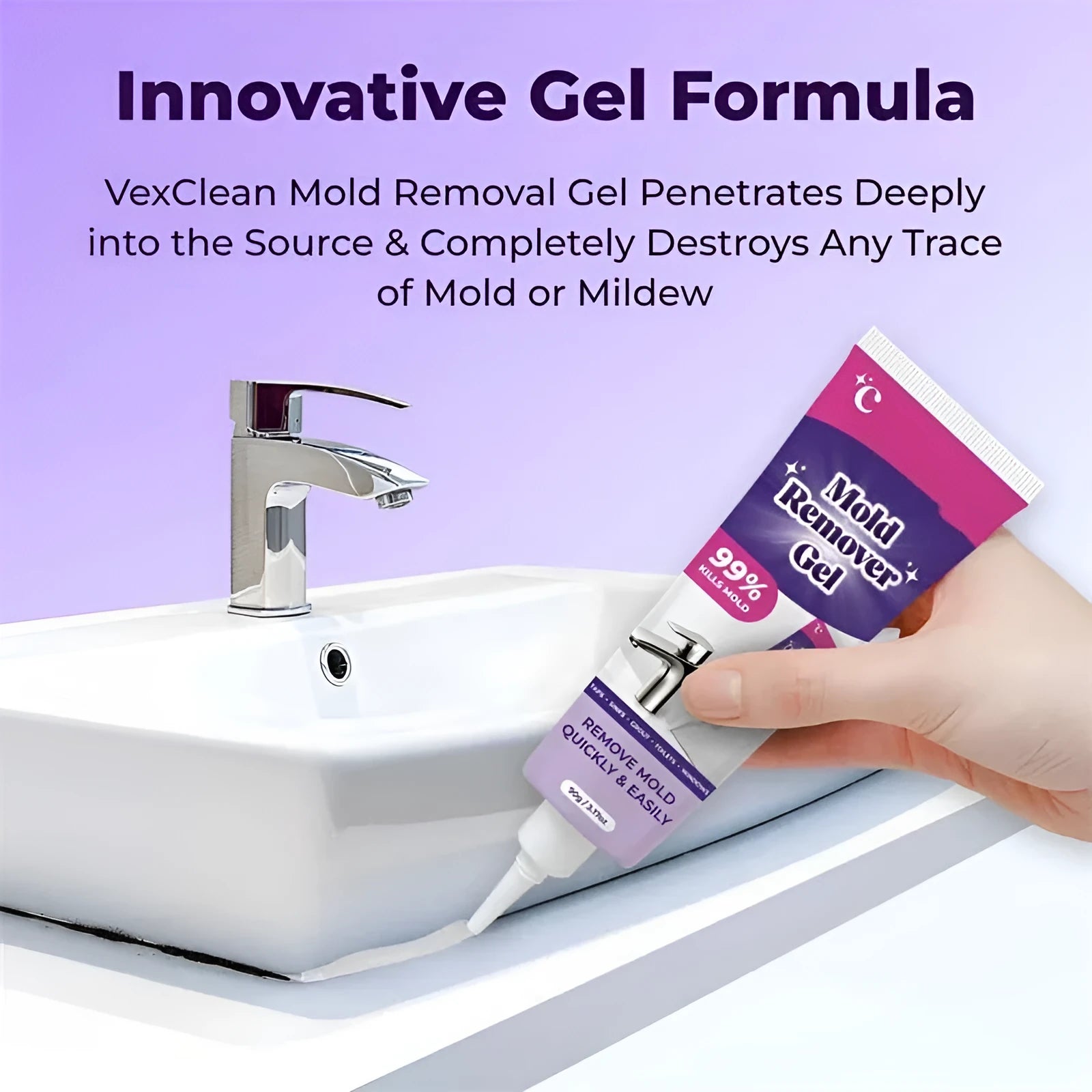 90g cleansing gel in packaging for facial skincare nursing gel product