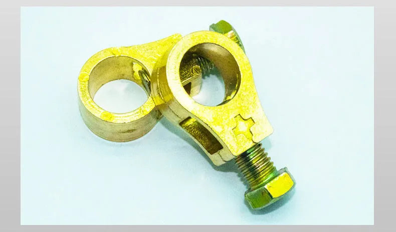 Pure copper car battery clamp for terminal connections