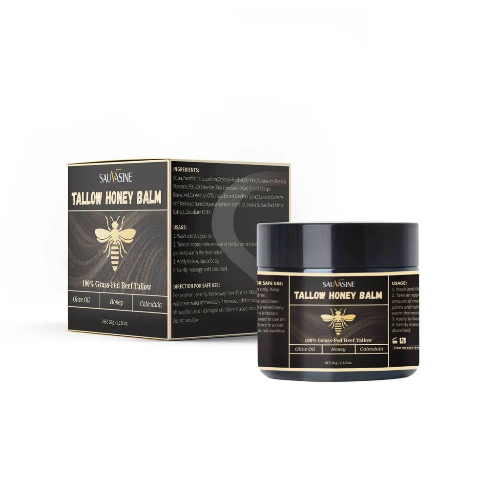 Butter and Honey Cream 60g container showing facial moisturiser product