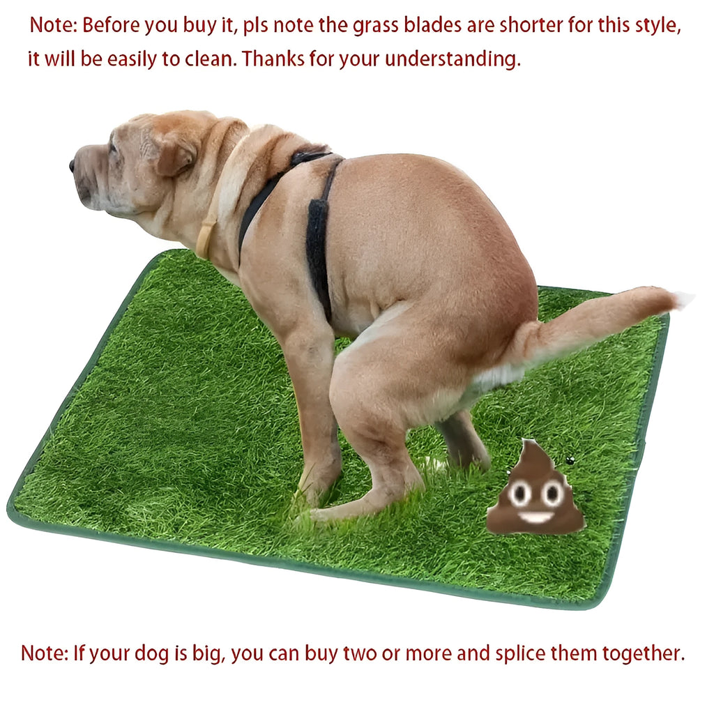 Artificial grass dog toilet training mat in three sizes for cats and dogs