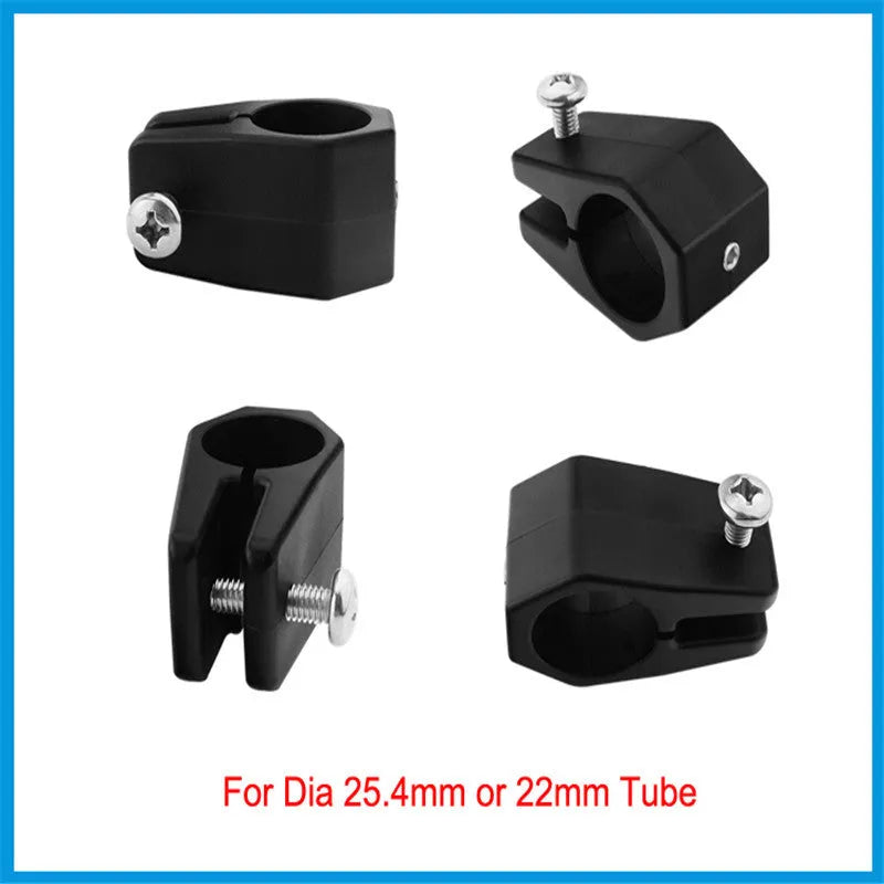 Nylon sliding cap and sliding sleeve combination bimini top hardware kit for 22mm and 25mm pipe