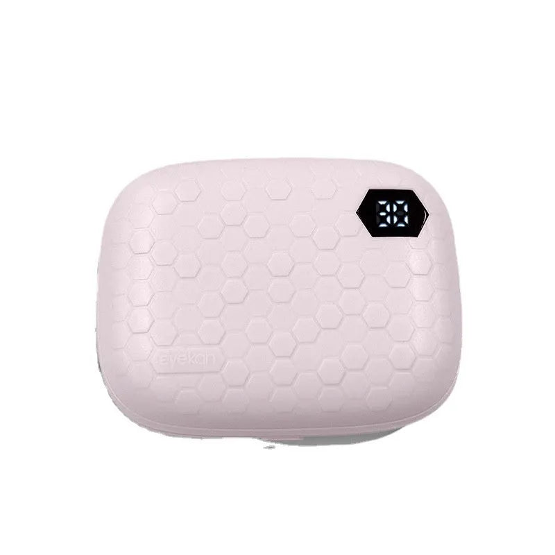 Automatic ultrasonic contact lens cleaner machine in plastic housing measuring 85x65x30mm