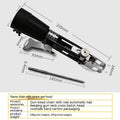 Chain screw gun head electric screwdriver with automatic nail gun function and attachments