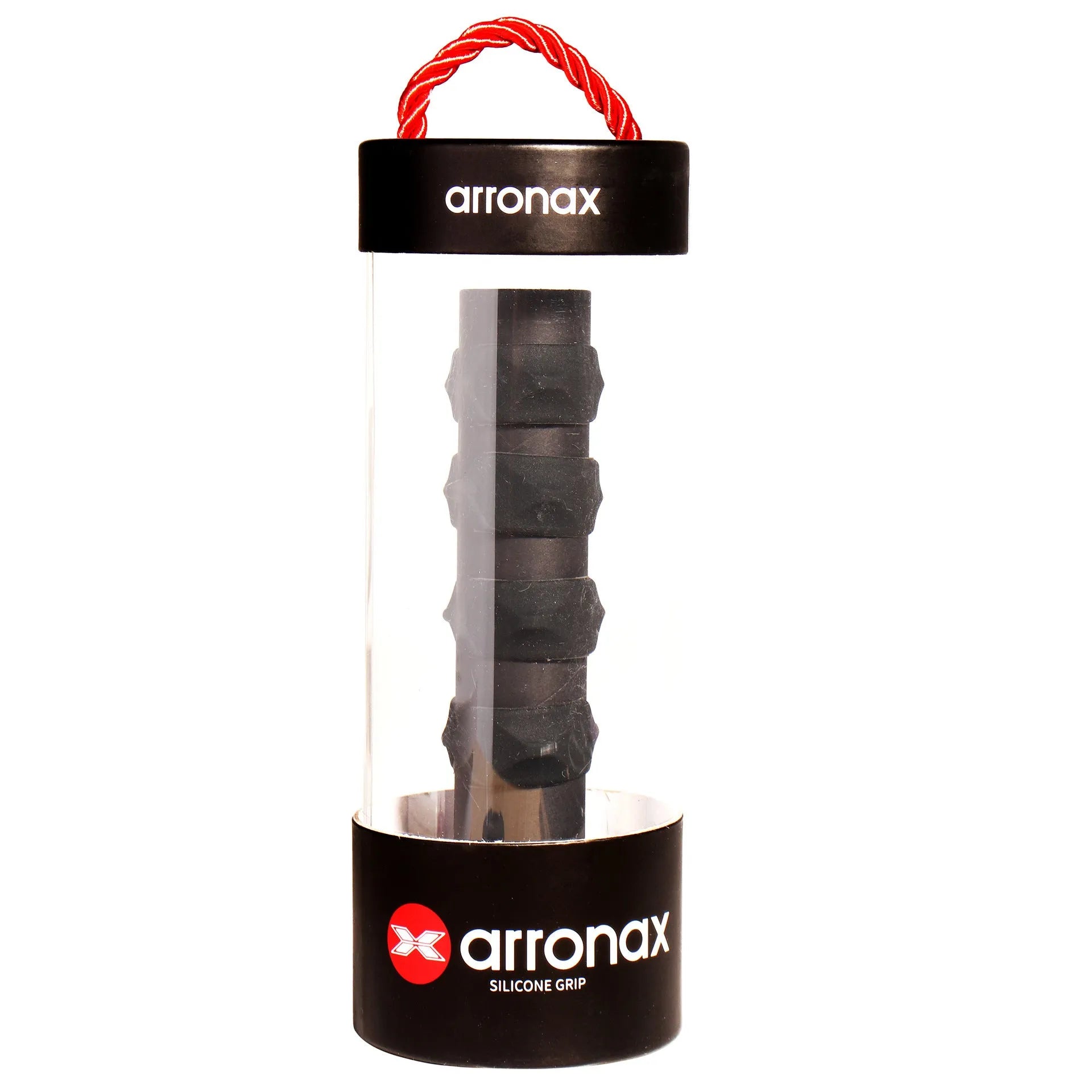 Silicone hand rubber buckle for badminton and tennis rackets in seven colour options