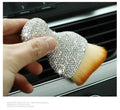 Car interior soft PVC cleaning brush for dashboard and air vent dust removal in three colour options