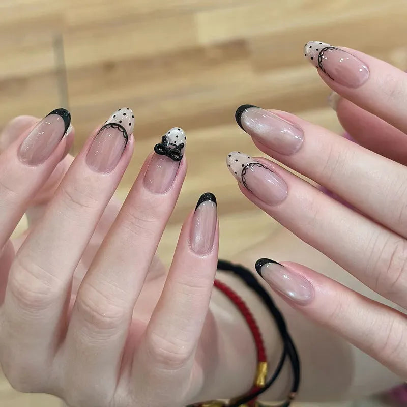 Bulk pack of short square fake press on nails for children in assorted colours.