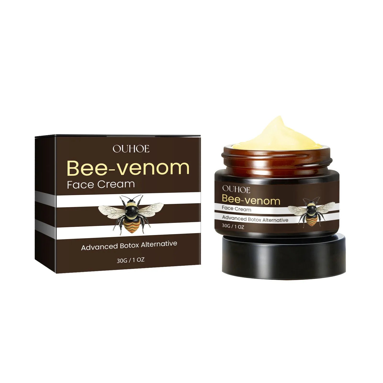 OUHOE Bee Firming Cream 30g jar facial hydrating nourishing firming skincare product