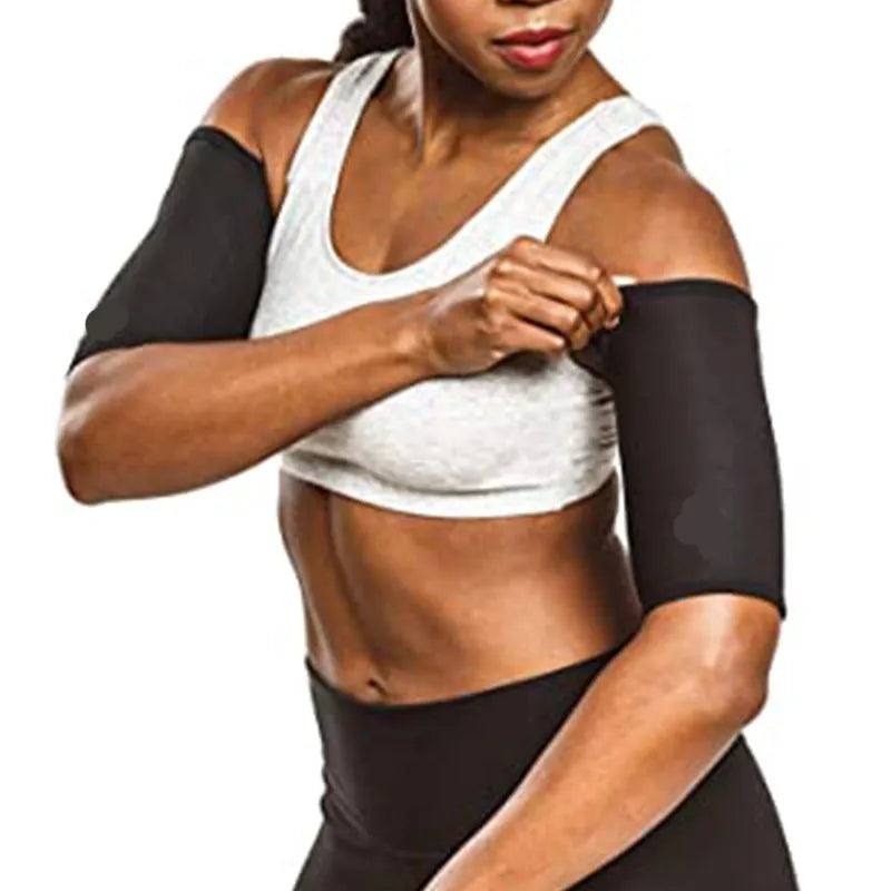 Adjustable arm sports sweatband with binding band in multiple colour and size options