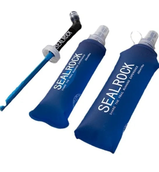 Plastic portable drinking straw with suction tube for mountain climbing and biking hydration