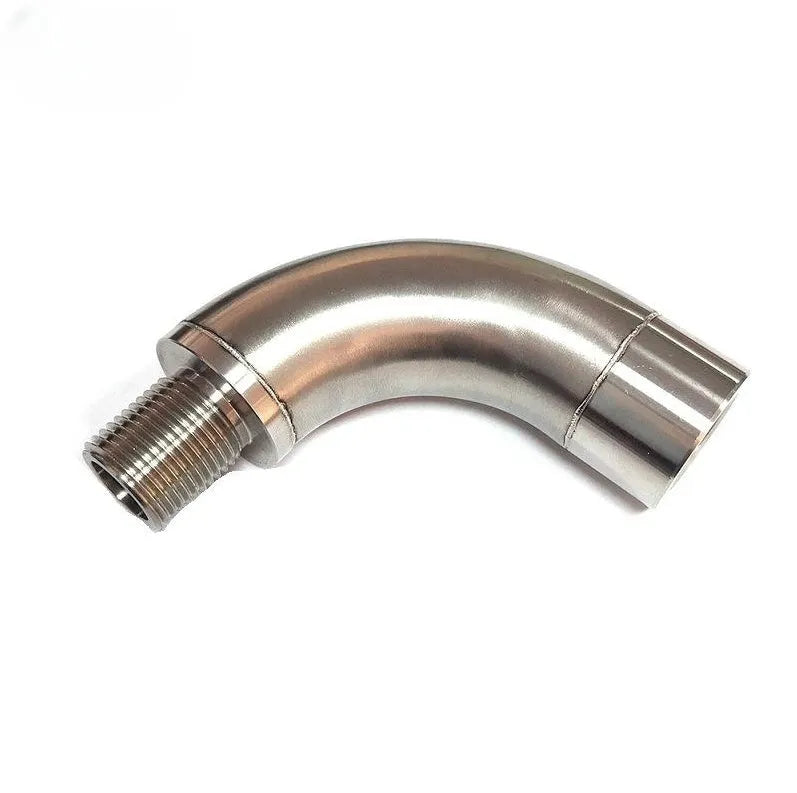 M18 x 1.5 automotive temperature sensor adapter with gas flow cross over function