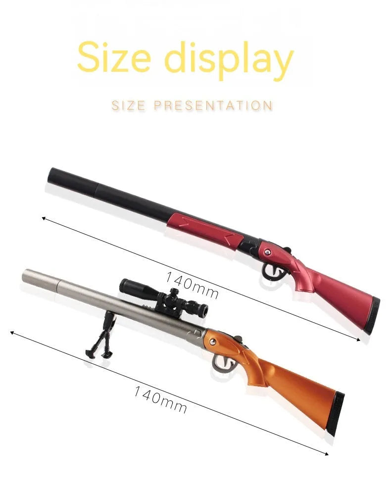 Marvel Eating Chicken 98K Sniper Rifle plastic gel pen with 0.5mm tip and black refill