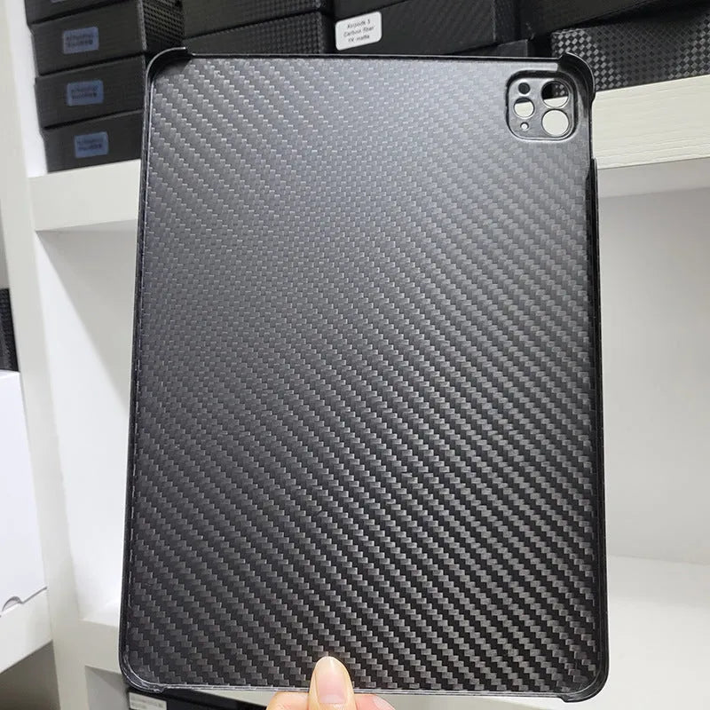 Carbon fibre hard protective case for Apple iPad Pro 11-inch in matte finish