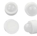 White wireless infrared body sensor for home automation with ZigBee 3.0 connectivity