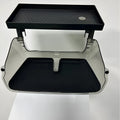 Black ABS storage tray for Tesla Model 3 and Y centre console under the touchscreen