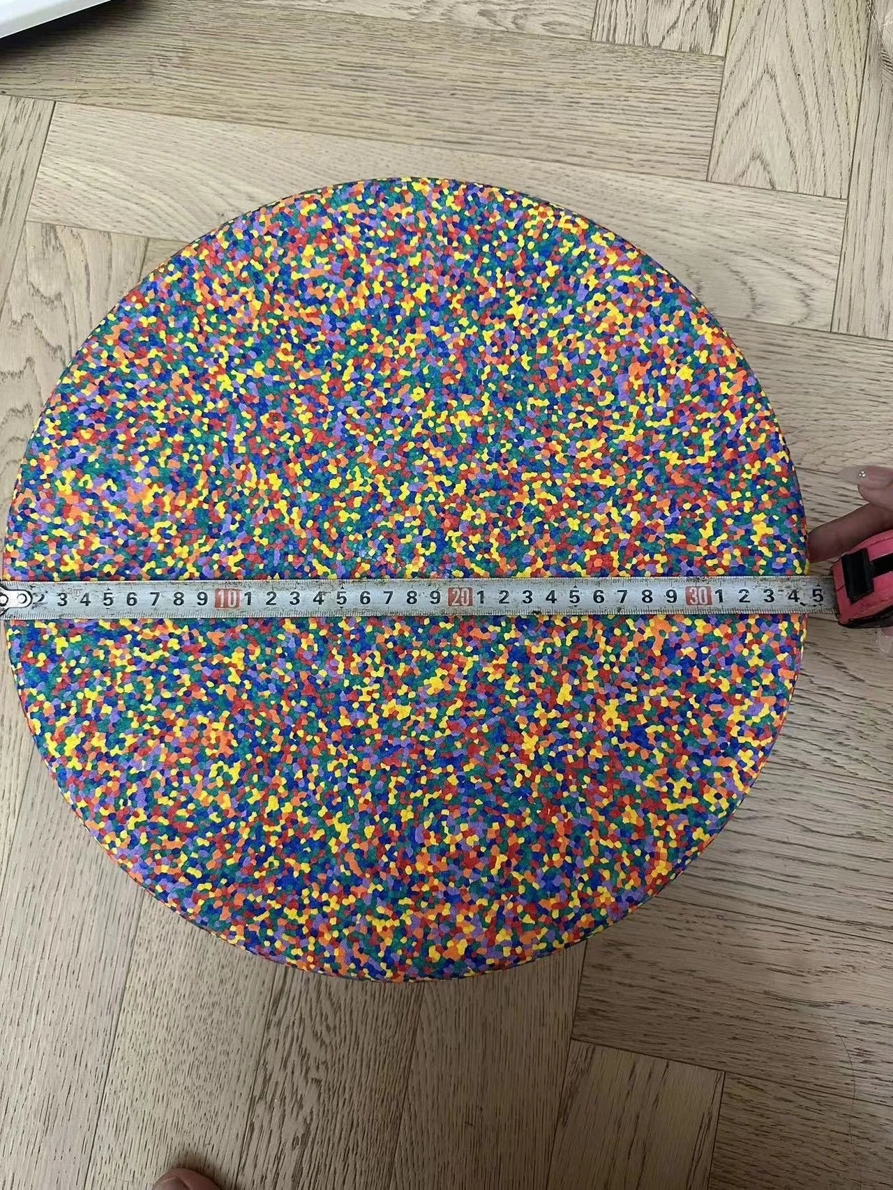 Plastic wood surf balance board for children in mixed colour or black wood effect finish.