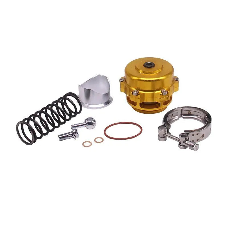 50mm aluminium alloy automotive blow-off valve in choice of six colours for turbo surge protection.