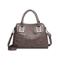 Women's square shoulder bag with phone pocket and file compartment in six colour options