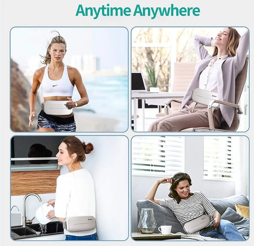 White tummy machine abdominal exercise equipment with adjustable resistance for home workouts