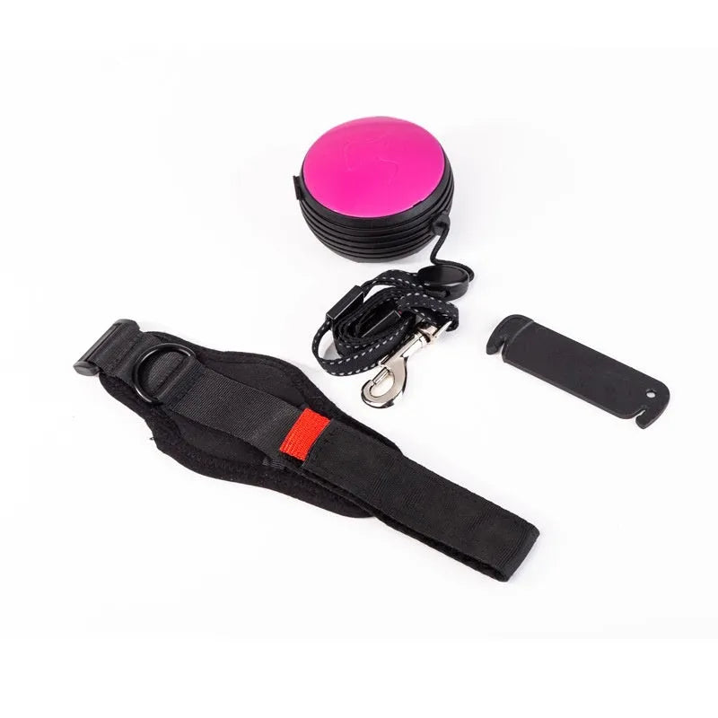 3 metre explosion-proof automatic retractable dog leash with holding hands handle in multiple colours.
