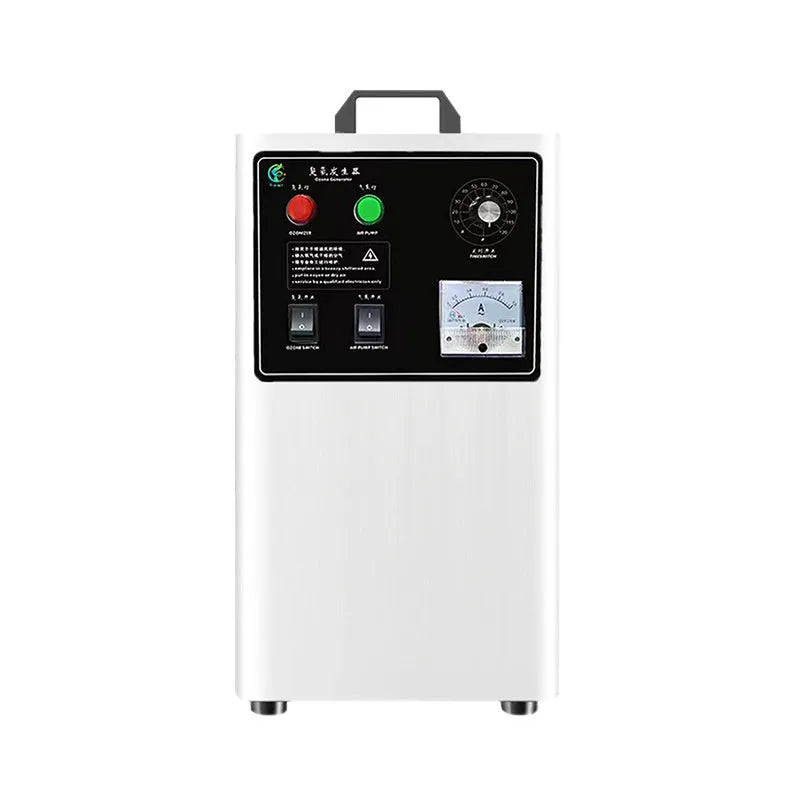Fruit and vegetable ozone generator in stainless steel or white finish with 20g/h capacity