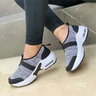 Women's lightweight mesh sneakers with rubber soles in multiple colour options