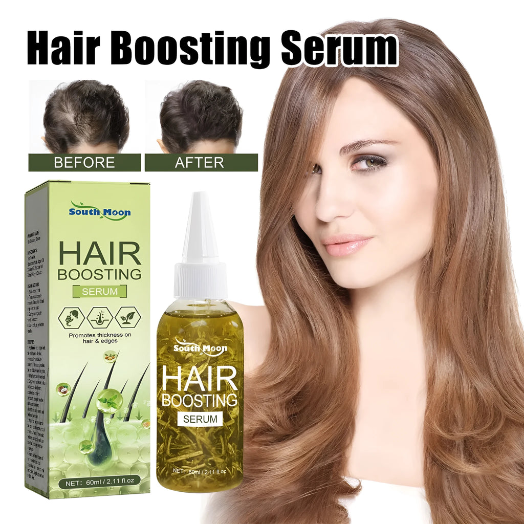 60ml bottle of anti-fall repair hair care essential oil for dry and manic hair.