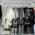 Women's cardigan suspender pants three-piece set in loose Japanese Korean casual style