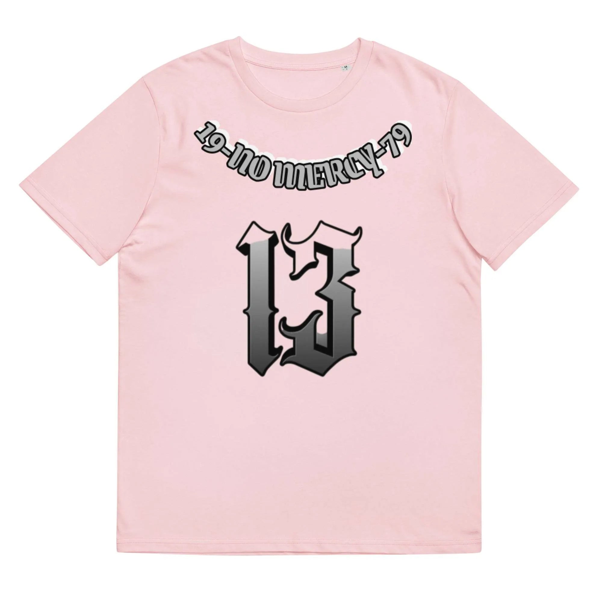 Straight cut cotton summer t-shirt in grey khaki pink purple colours