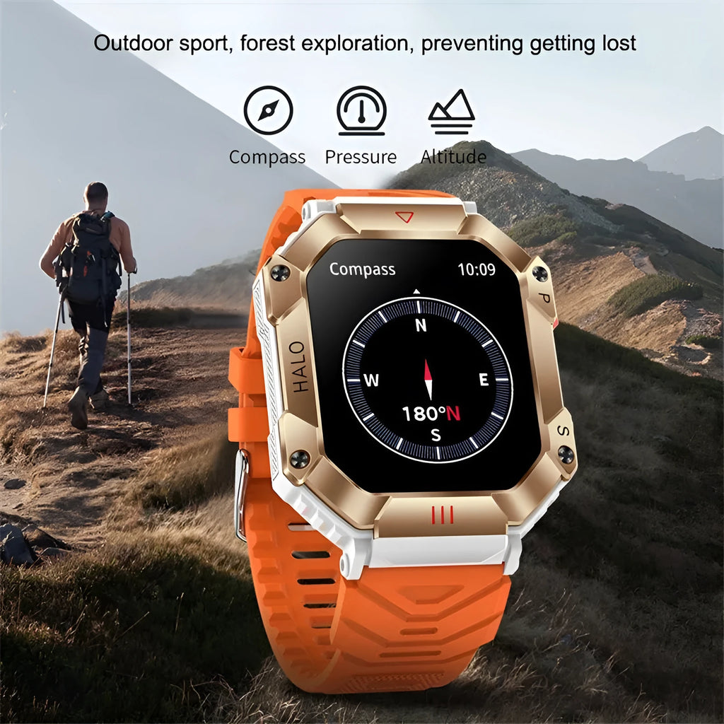 Women's Android GPS fitness smart watch with multiple strap options including leather, mesh, steel, and titanium alloy