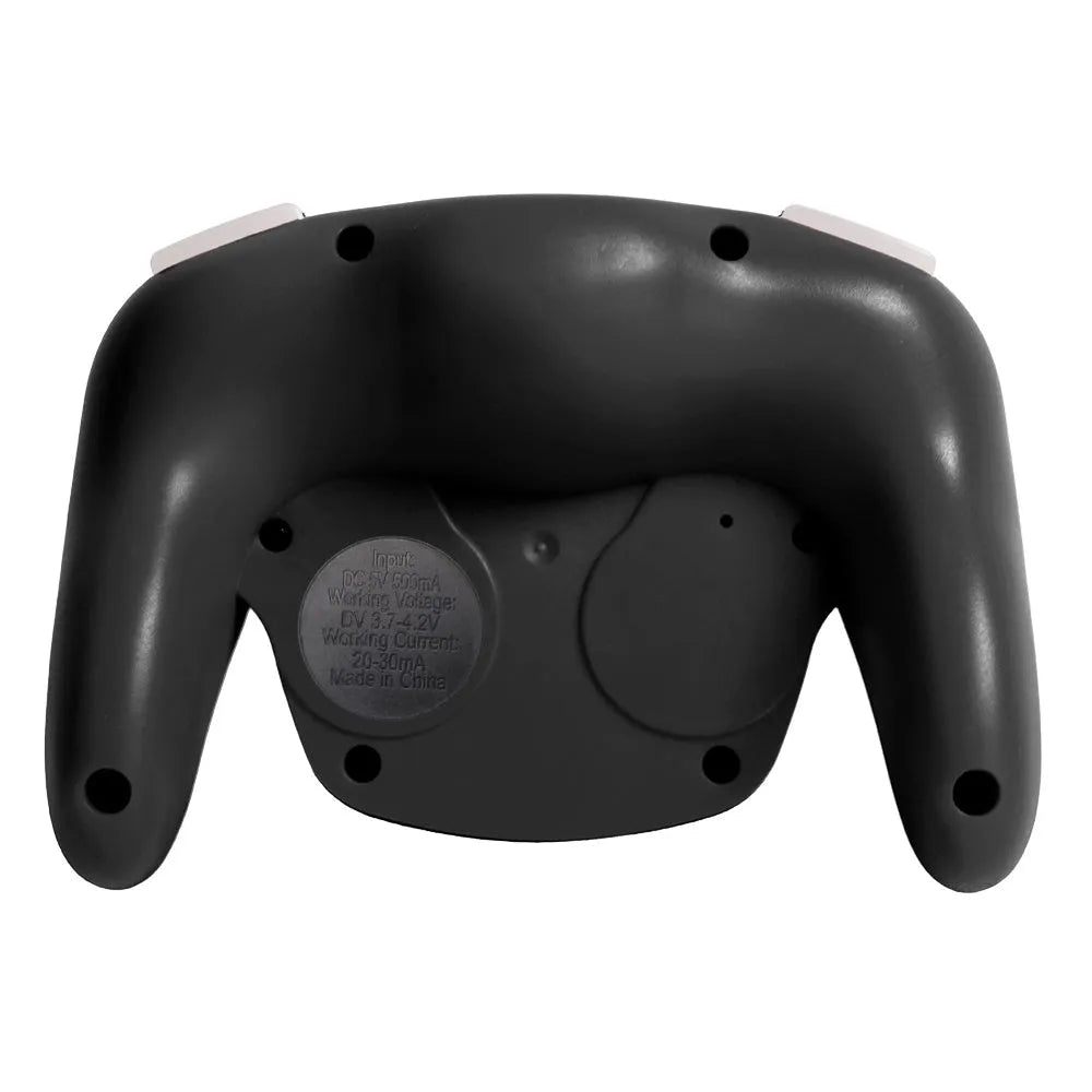 Black wireless gamepad controller with NFC function for Nintendo Switch and Windows gaming