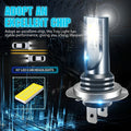 Car fog light bulb kit with 12 SMD LEDs, aviation aluminium alloy shell, 6.0cm size