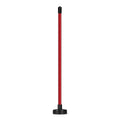 Red aluminium alloy golf swing trainer with magnetic direction alignment system